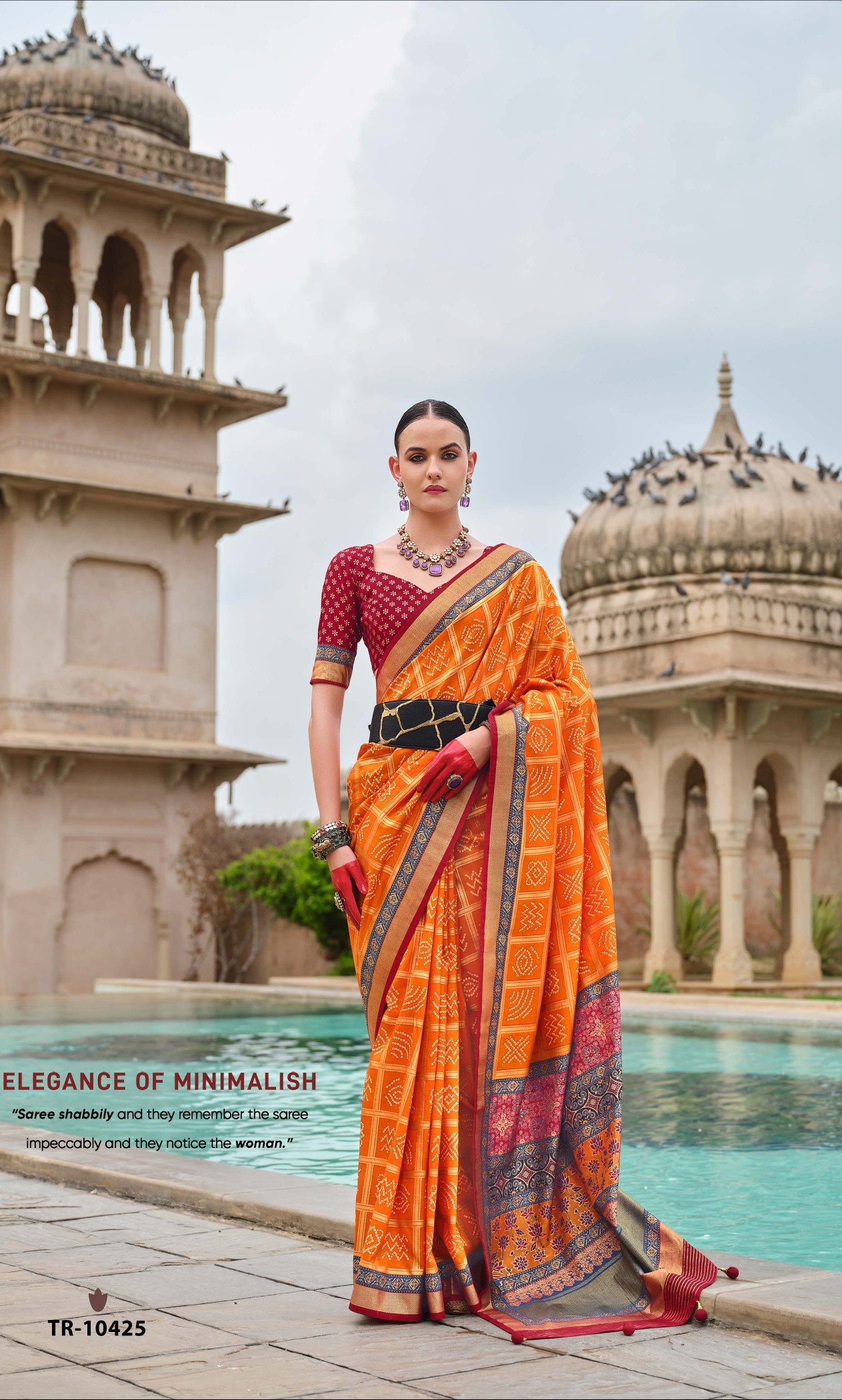 TRIRATH JAL TARANG SAREE TR 10425