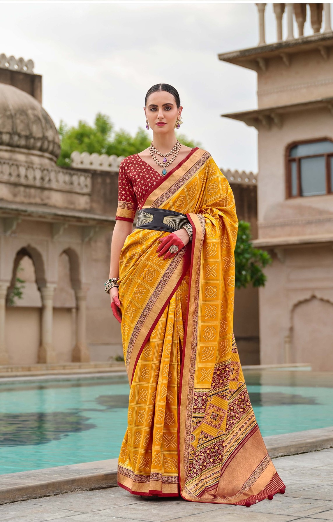 TRIRATH JAL TARANG SAREE TR 10427