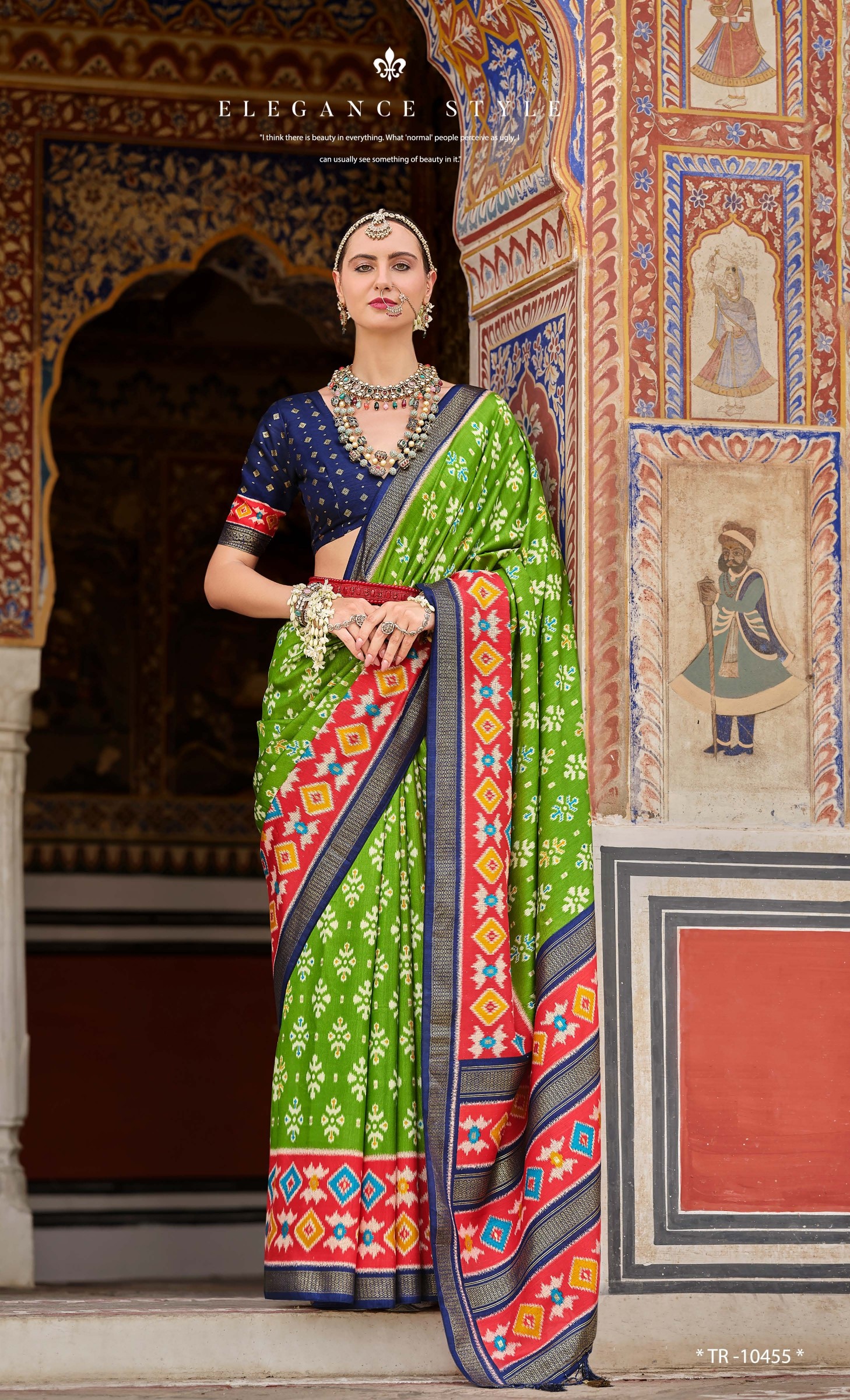 trirath kalyani 10455 saree