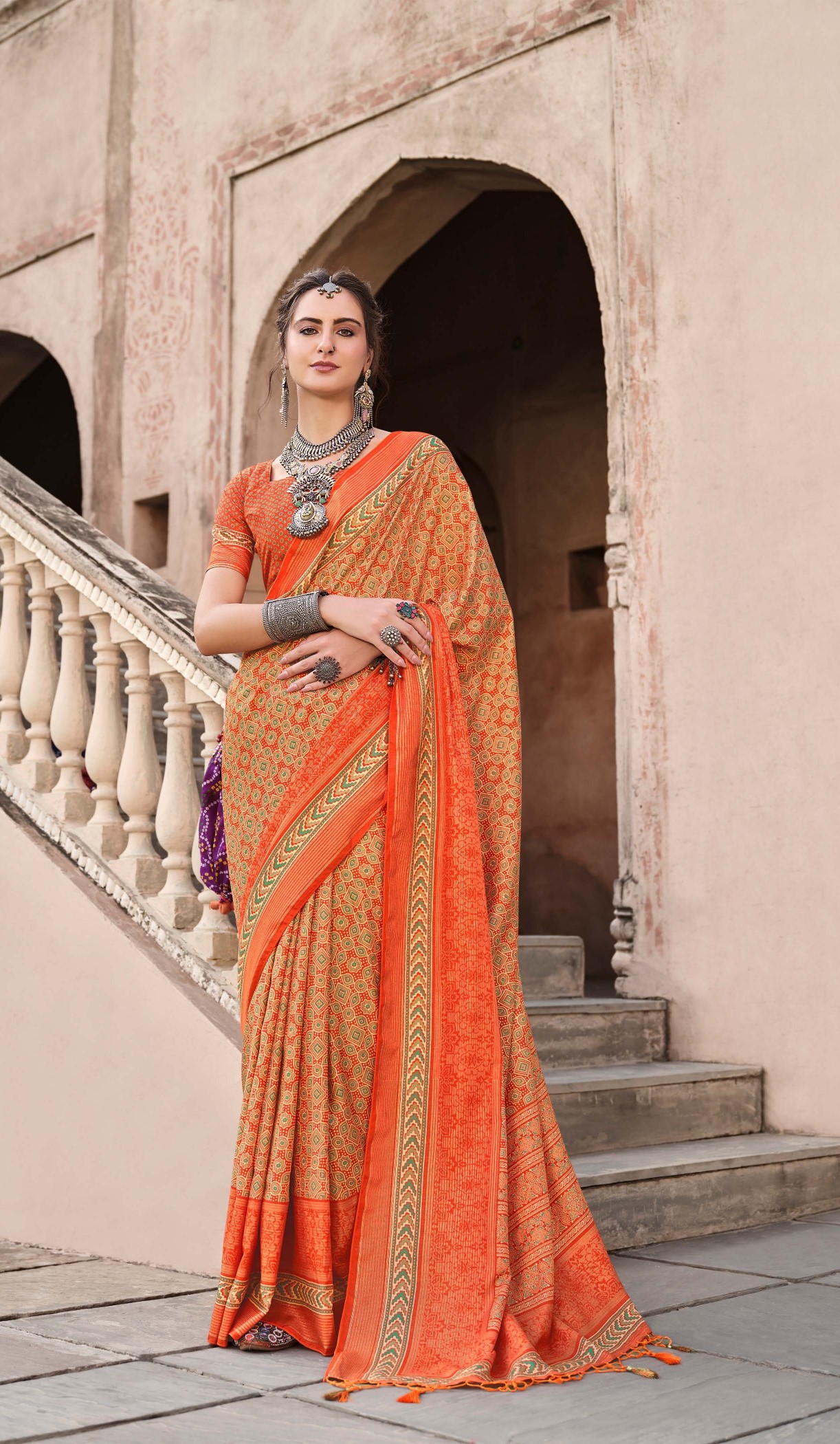 TRIRATH KASTURI SAREE TR 10445