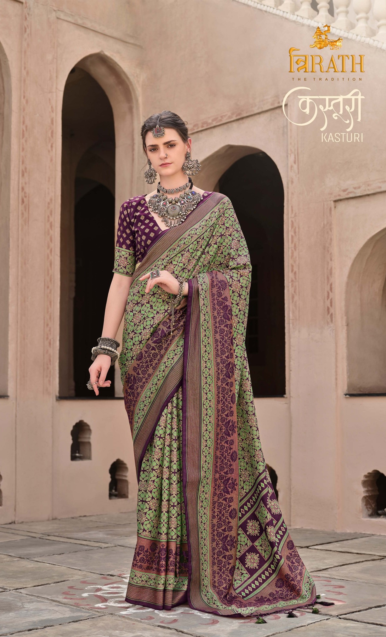 TRIRATH KASTURI SAREE TR 10446