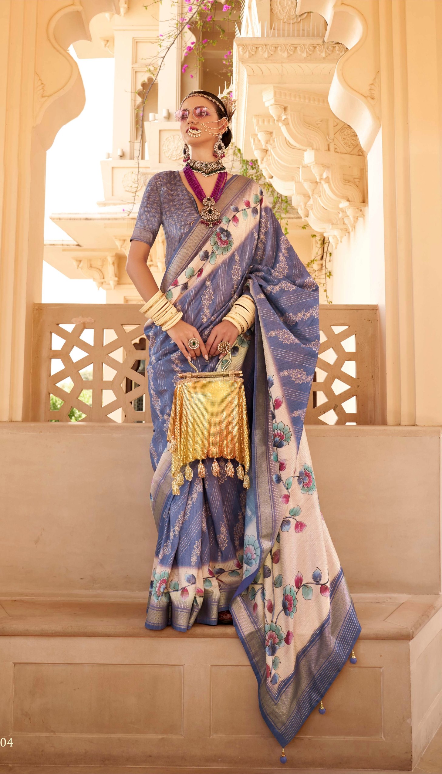 TRIRATH VRUNDAVAN 10204 SAREE