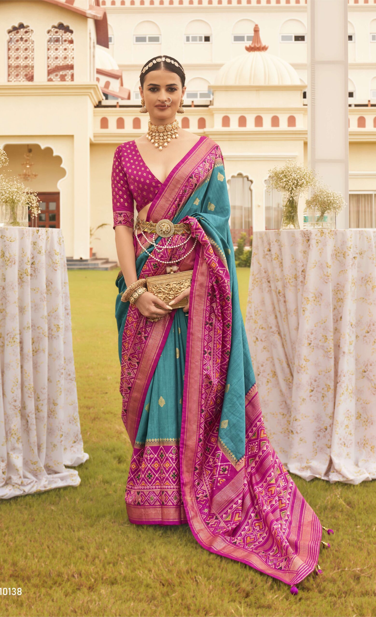 TRIRATH PPREET PATOLA SAREE 10138