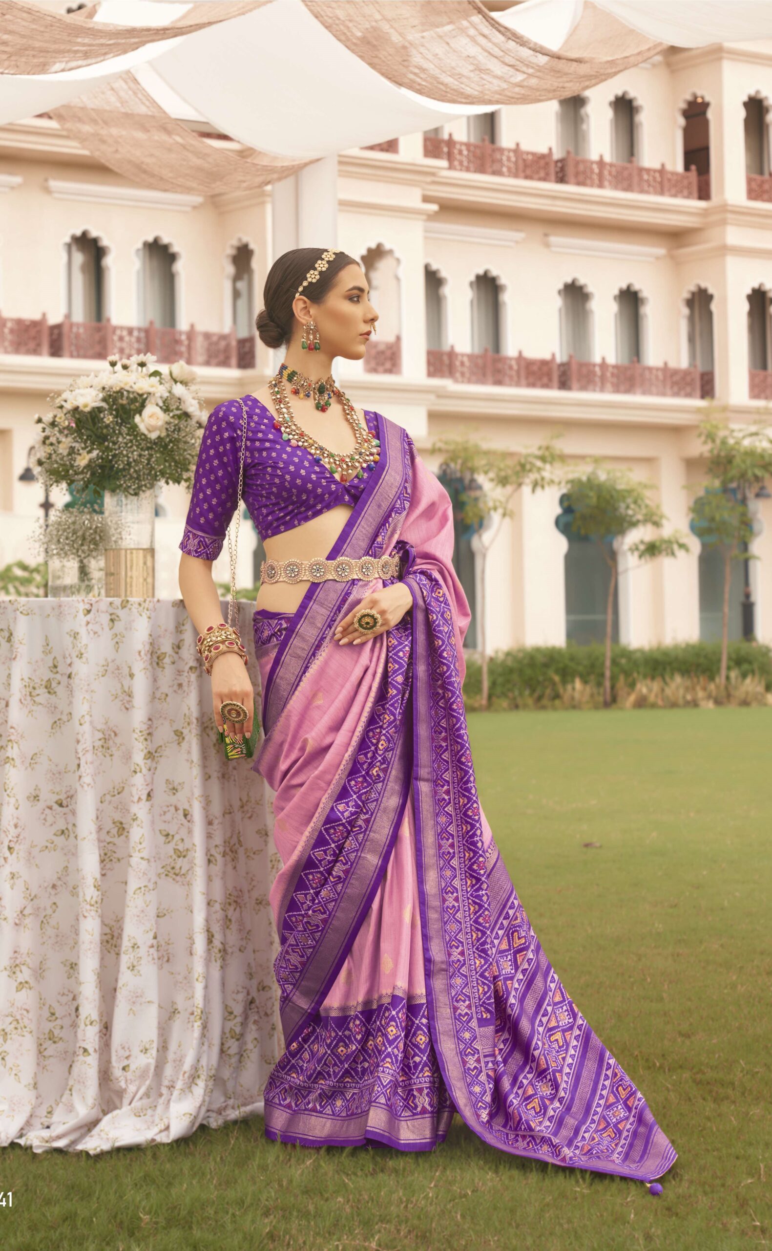 TRIRATH PREET PATOLA SAREE 10141