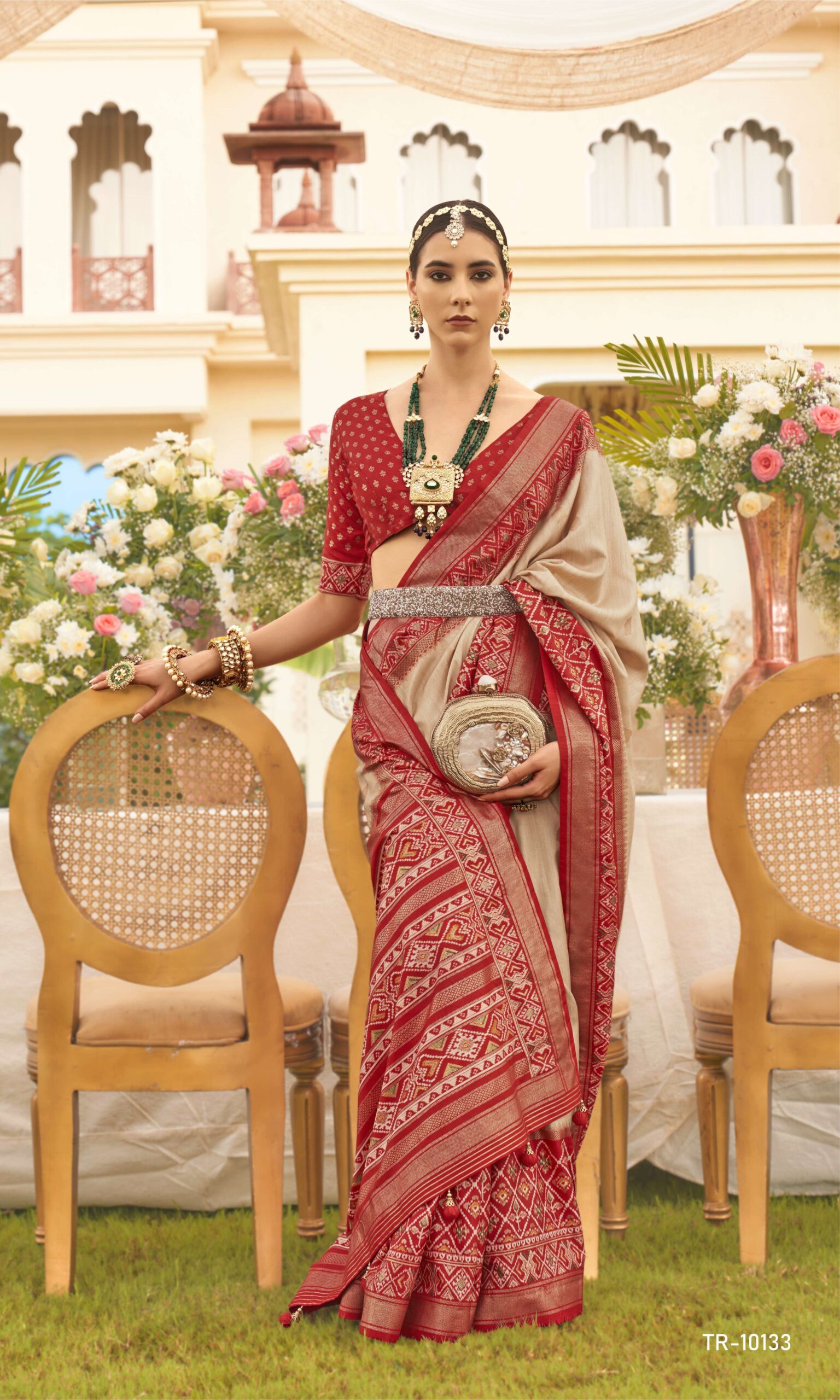 TRIRATH PREET PATOLA SAREE 10133