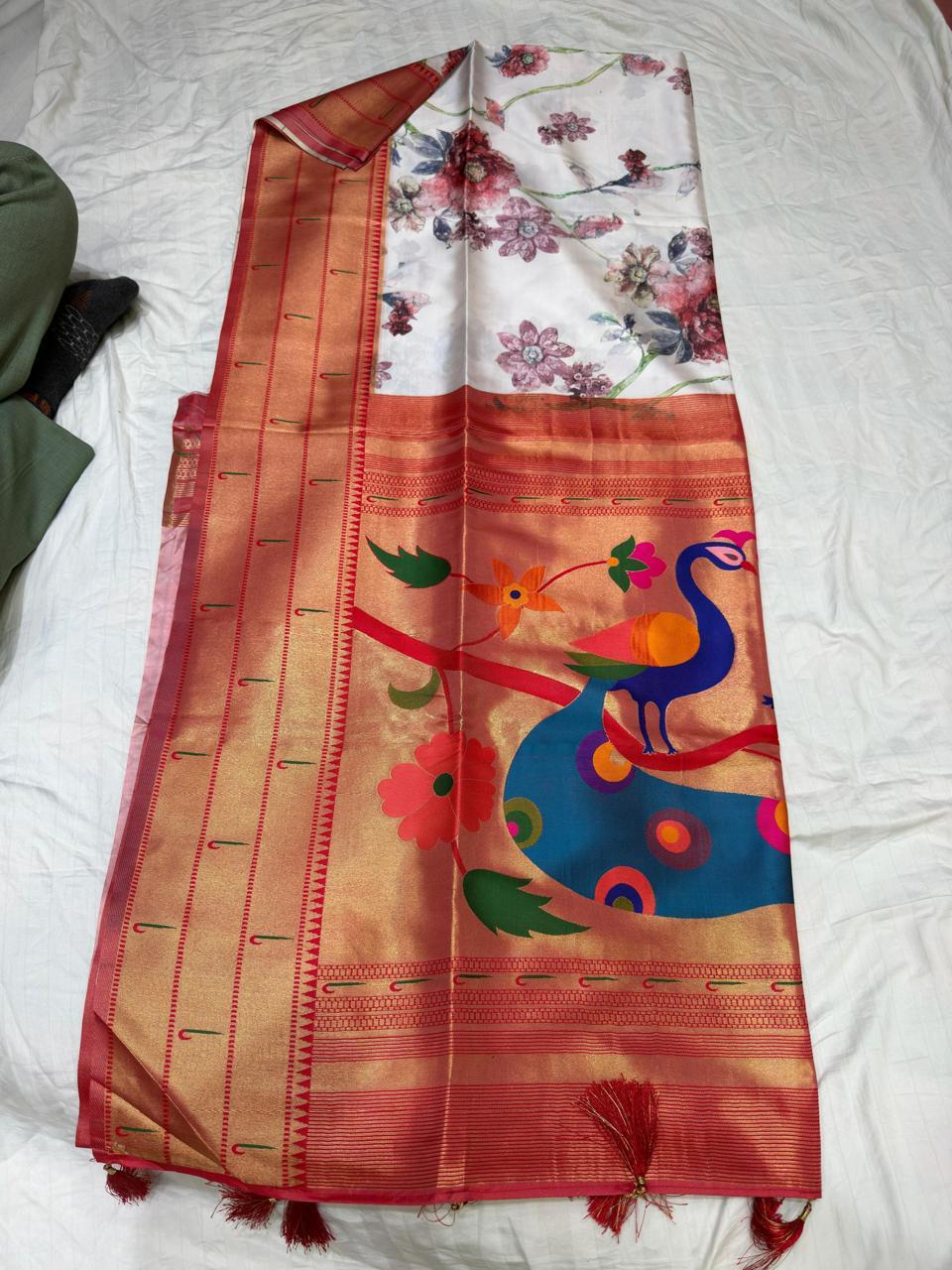 ACFPL SEMI PAITHANI SAREE 10