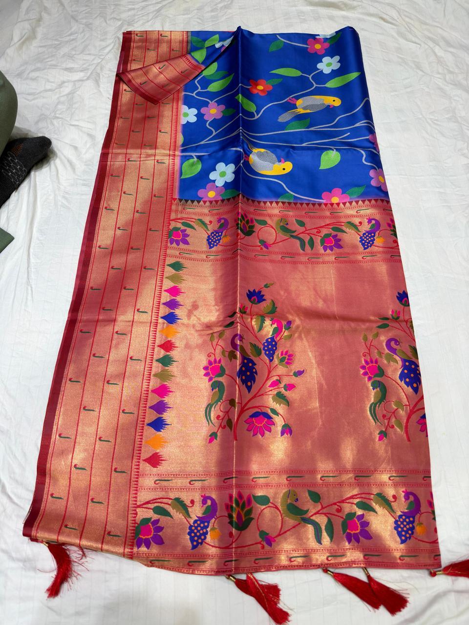 ACFPL SEMI PAITHANI SAREE 8