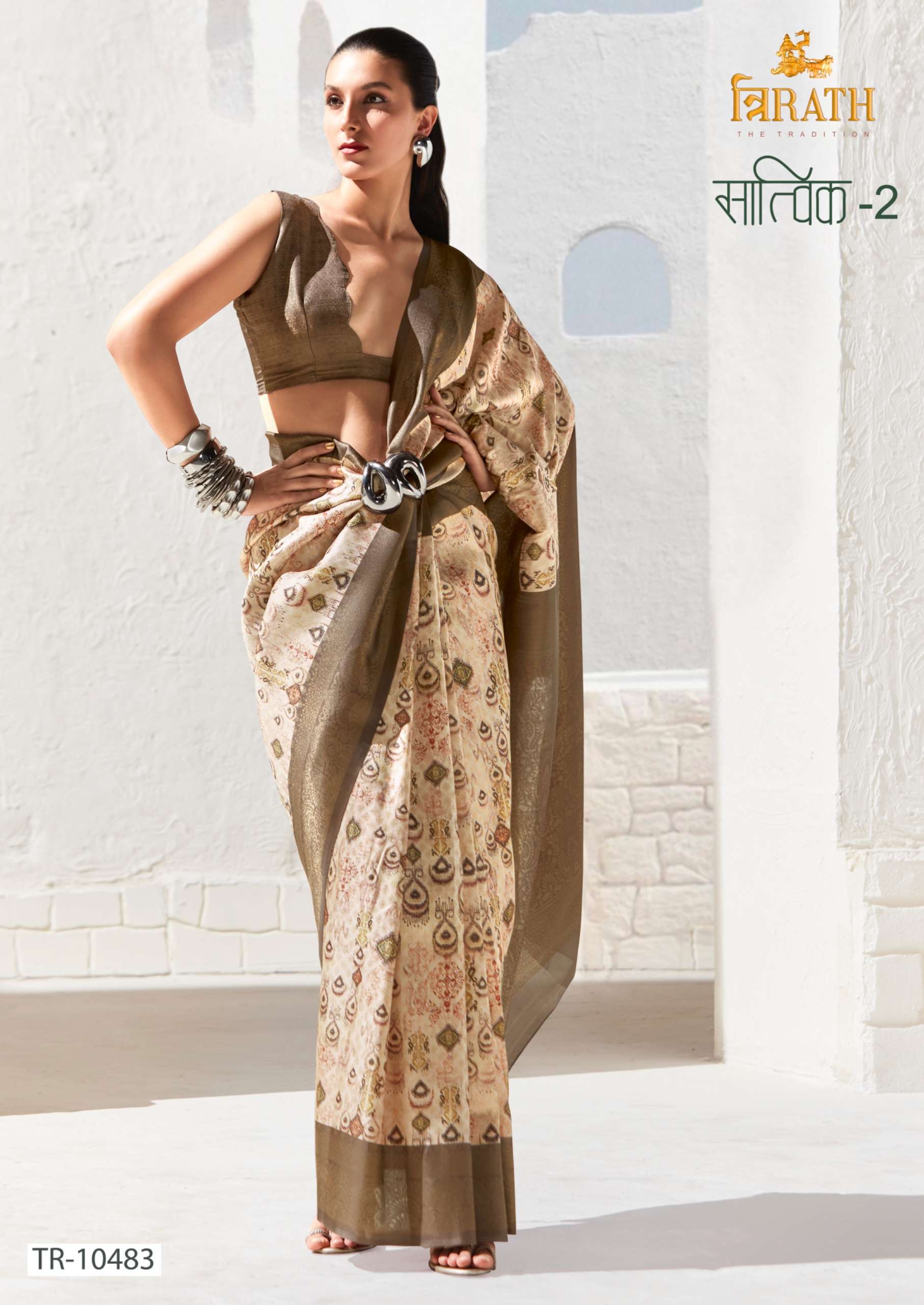 TRIRATH SATVIK 02 SAREE 10483